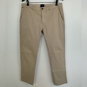 Scotch & Soda Stuart Slim Fit Khaki Chino Pant Size 33